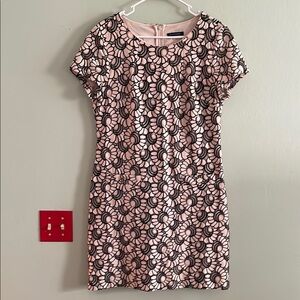 Tommy Hilfiger short sleeve Lace sheath dress 10